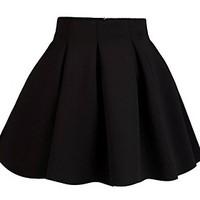 Women\'s High Waist Puff Pleats Skirt (More Colors)