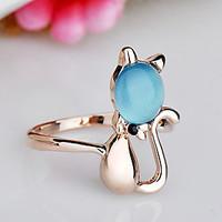 Women\'s Ring Opal Euramerican Fashion Rhinestone Alloy Jewelry Jewelry 147 Birthday Event/Party Other