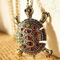 Women\'s Pendant Necklaces Copper Rhinestone Fashion Jewelry Daily 1pc