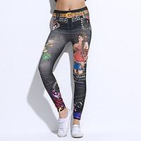 Women\'s Sexy Floral Print Legging