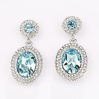 Women\'s Earrings Set Jewelry Euramerican Fashion Personalized Crystal Rhinestone Alloy Jewelry Jewelry For Wedding Party Anniversary1