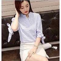 womens going out party vintage street chic t shirt striped square neck ...