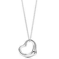 womens european and american style heart sweater chain necklace n93