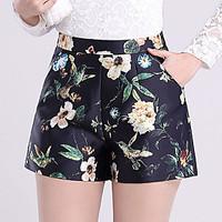 womens plus size straight wide leg chinos shorts pants going out casua ...