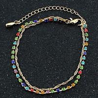 womens golden copper anklet 1pc