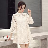 womens lace spot large size fat mm long section of the bandwidth song  ...