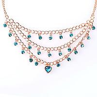 womens pendant necklaces crystal chrome unique design euramerican fash ...