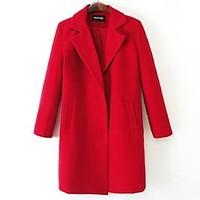 womens winter pea coat shirt collar