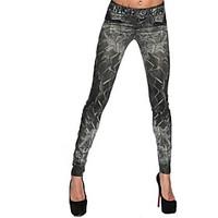 Women Denim Legging, Spandex Medium