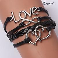 womens wrap charm bracelet leather bracelet unique design inspirationa ...