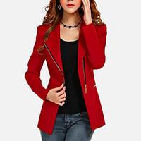 womens plus size going out vintage coat solid sleeve long sleeve fall  ...