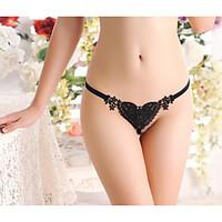 womens sexy nylon pearls panties g strings thongs underwear t back wom ...