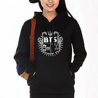 womens casualdaily sports active street chic hoodie letter print round ...