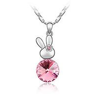 Women\'s Pendant Necklaces Jewelry Jewelry Crystal Alloy Euramerican Fashion Jewelry For Wedding Party Congratulations 1pc