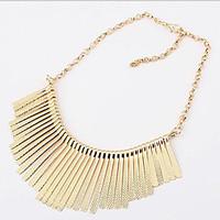 Women\'s Choker Necklaces Statement Necklaces Alloy Fashion Black Silver Golden Jewelry Party Daily Casual 1pc