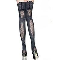 women medium stockings core spun yarn