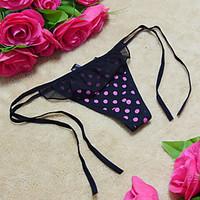 Women Polka Dot G-strings Thongs Panties / Ultra Sexy PantiesLace