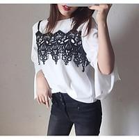 womens going out party sexy cute t shirt solid print round neck short  ...