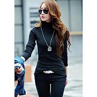 womens casualdaily simple summer shirt solid round neck sleeve cotton  ...