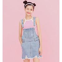 womens high rise micro elastic overalls pants street chic straight sol ...