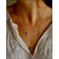 Women\'s Alloy Palm Pendant Chain Necklace