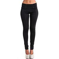 womens solid white black gray straight pants casual