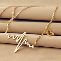 Women\'s Pendant Necklaces Alloy Titanium Steel 18K gold Fashion Silver Rose Pink Jewelry Wedding Party Daily Casual 1pc