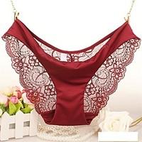 Women Lace Ultra Sexy Panties Briefs Underwear, Polyester