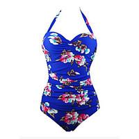 womens sexy plus size print straped one pieces swimwear bikini random  ...