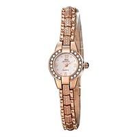 Women\'s Dress Watch Fashion Watch Quartz Water Resistant / Water Proof Alloy Band Casual Elegant Gold