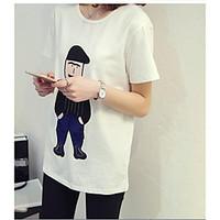 womens casualdaily simple t shirt solid round neck short sleeve specia ...