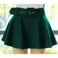 womens mid rise going out casualdaily mini skirts a line solid summer  ...