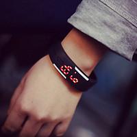 woman watch digital watch men woman simple students couples watch cool ...