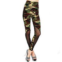 Women Print Legging, Bamboo Carbon Fiber