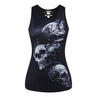 womens casualdaily beach holiday sexy simple summer tank top print u n ...