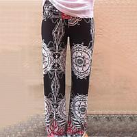 womens print multi color wide leg pants holiday beach