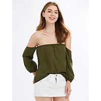 womens off the shoulder going out holiday sexy street chic spring fall ...