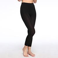 womens solid black skinny pants casual day