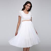 womens casual micro elastic short sleeve midi dress cotton