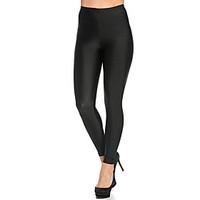 Women Solid Color Legging, Nylon