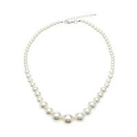 Women\'s Chain Necklaces Pearl Necklace Circle Pearl Fashion Elegant Bridal White Jewelry For Wedding Party Daily 1pc
