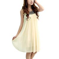 womens casualdaily party vintage street chic sheath dress jacquard rou ...