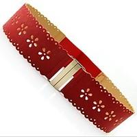 women wide belt vintage leather all seasons