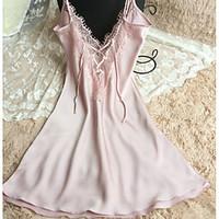 womens lace lingerie nightwear solid medium polyester womens