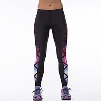 Women\'s Fashion Galaxy Print Sports Tights Pants Breathable Quick Dry Compression Stretch Spring/Summer Fitness Running Leggings