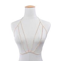 Women\'s Body Jewelry Body Chain Fashion Rhinestone Geometric Jewelry For Casual 1pc