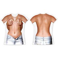 Womans: Hands Over Chest Costume Tee