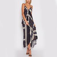 womens beach party holiday sexy vintage boho loose sheath swing dress  ...