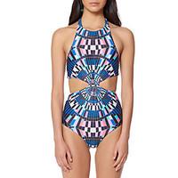 Women\'s Straped One-piece, Boho Polyester