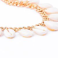 Women\'s Anklet/Bracelet Shell Alloy Fashion Bohemian Hypoallergenic Love Gold Silver Women\'s Jewelry Party Daily Casual 1pc